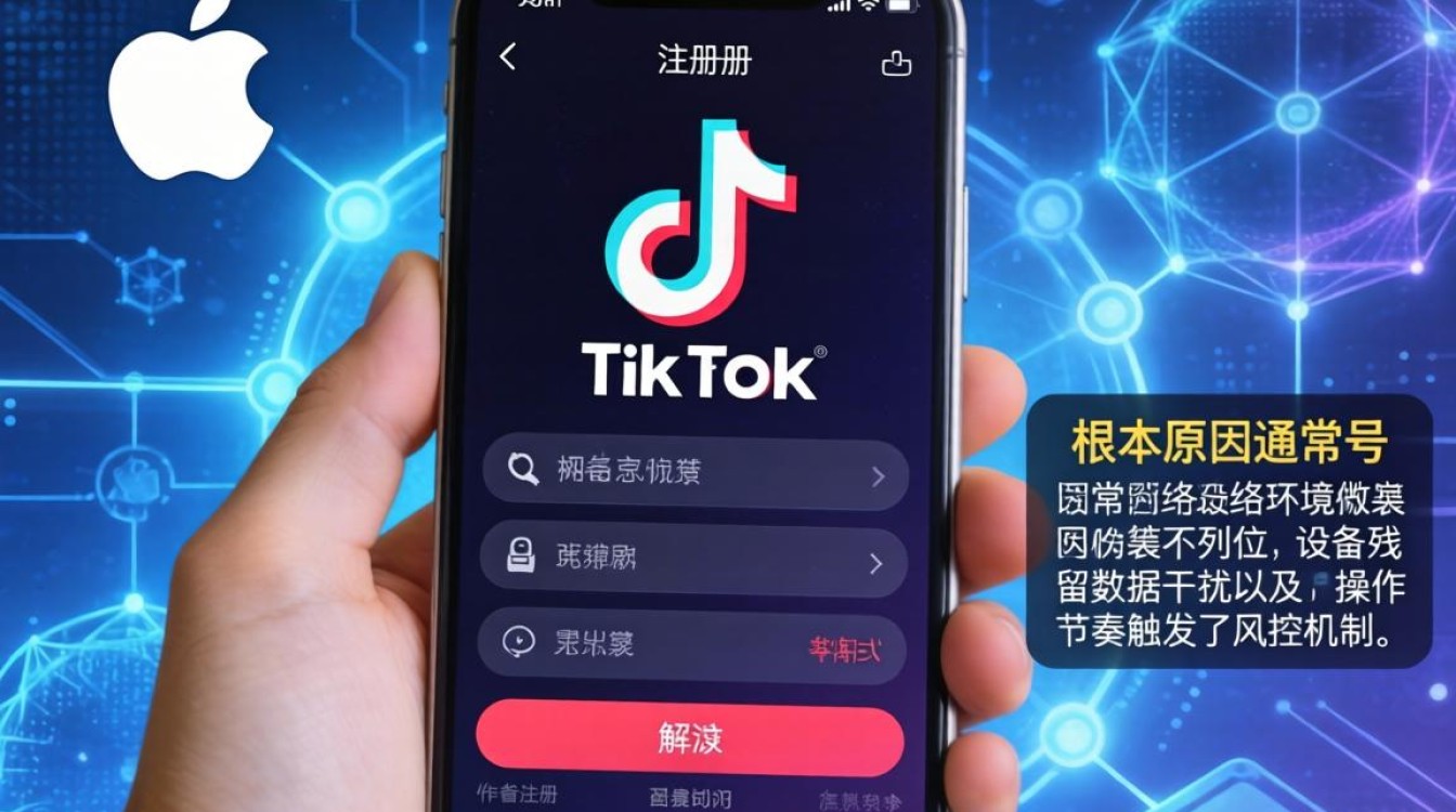 苹果的tiktok注册不了怎么办