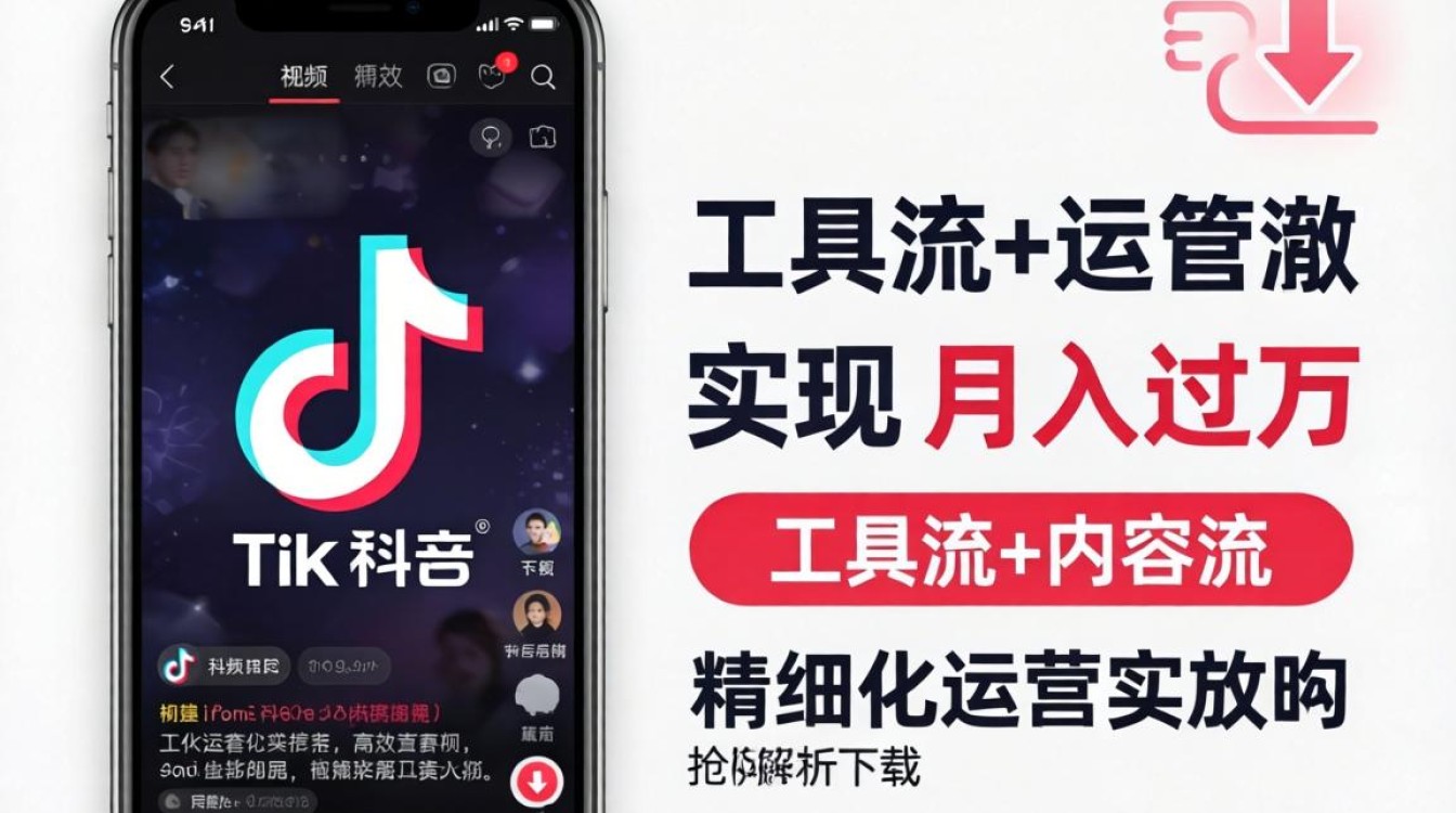 TikTok视频解析下载ios怎么变现