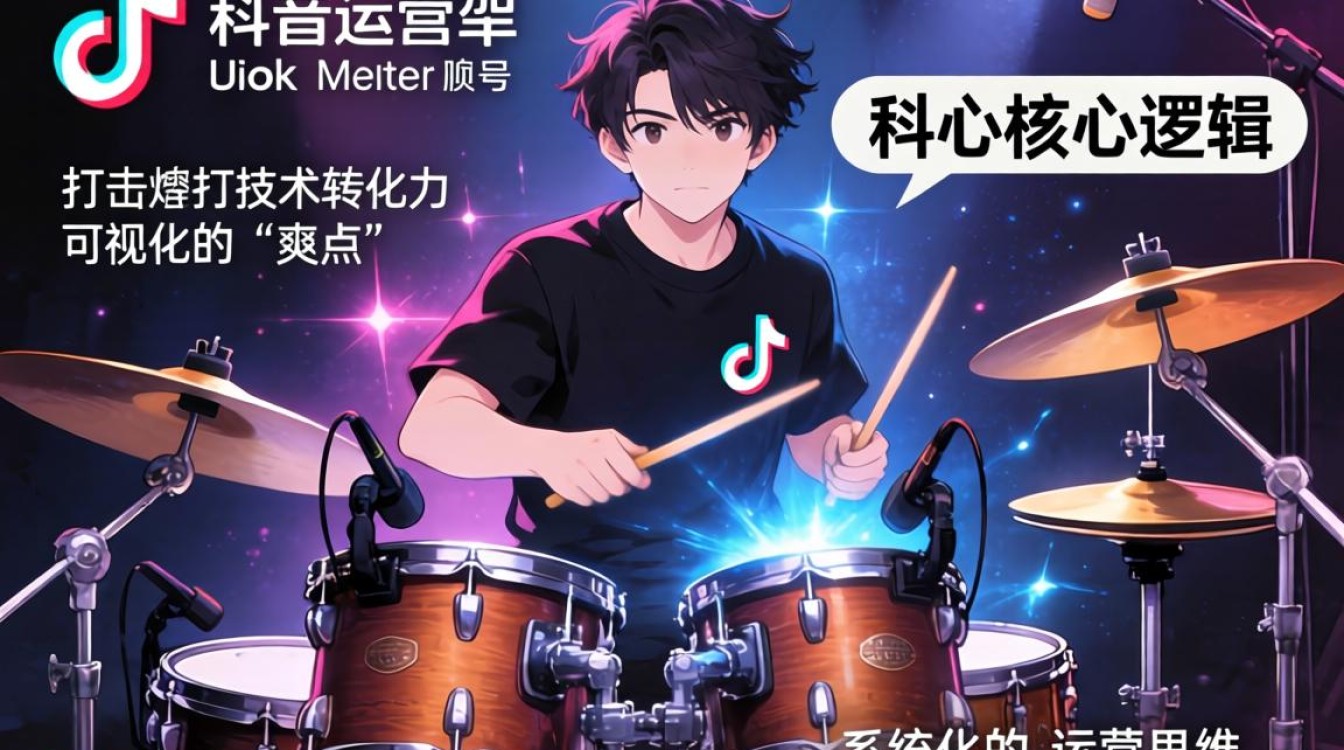 架子鼓tiktok教学怎么做?资深运营经验分享思维详解 架子鼓tiktok教学怎么做