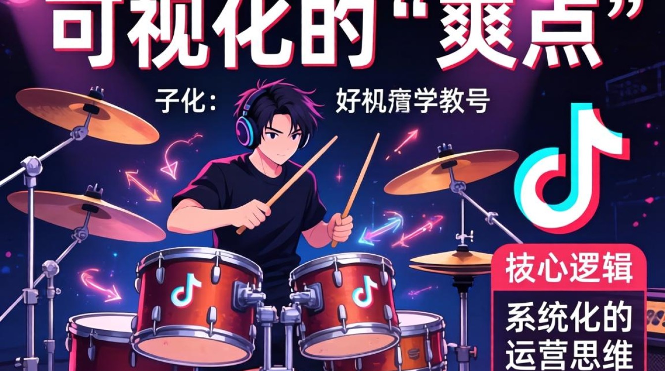 架子鼓tiktok教学怎么做?资深运营经验分享思维详解 架子鼓tiktok教学怎么做