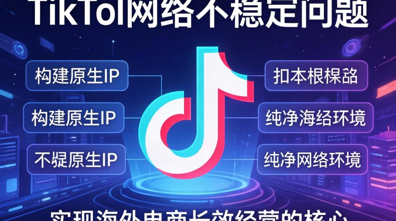 TikTok网络不稳定怎么办?海外独立站建站避坑指南 TikTok网络不稳定怎么办
