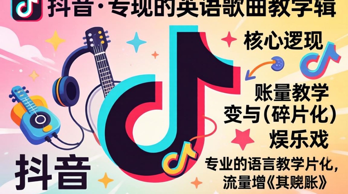 抖音教唱英语怎么快速涨粉