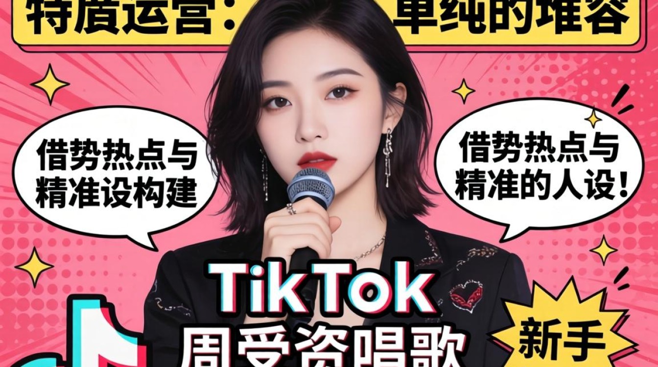 TikTok周受资唱歌怎么运营?新手入门实操教程详解 TikTok周受资唱歌怎么运营