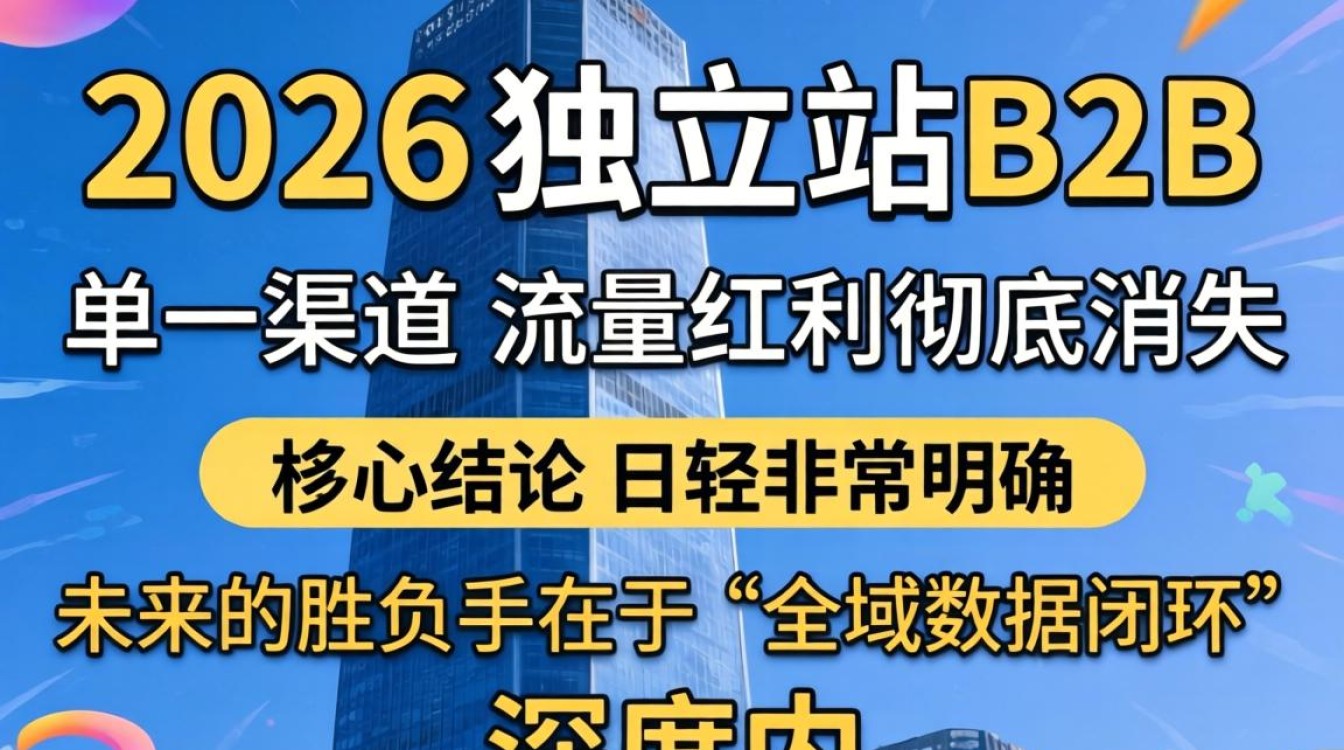独立站tob怎么推广?2026运营策略官方推荐方法有哪些 2026运营策略官方推荐方法有哪些