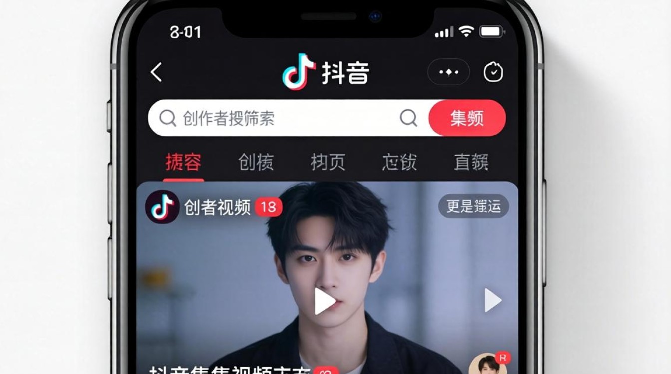苹果抖音怎么看合集视频