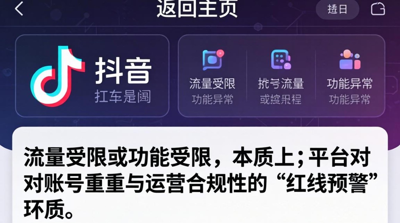 抖音主页返回键失灵怎么办