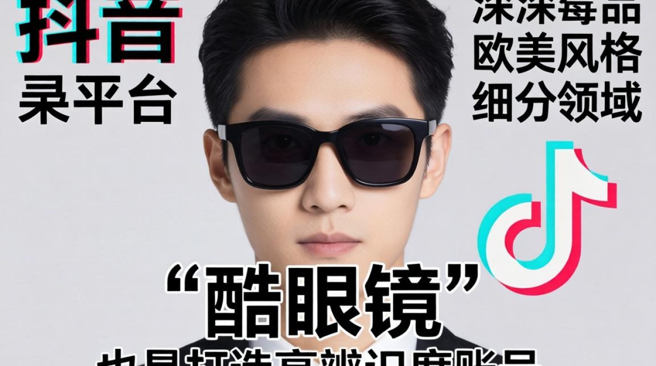 欧美tiktok女生酷眼镜怎么拍