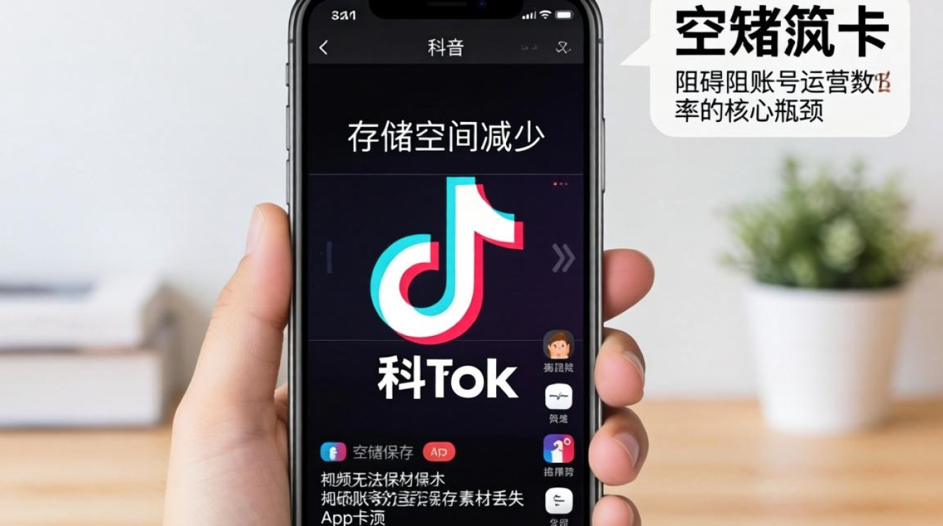 TikTok内存不够保存文件怎么办