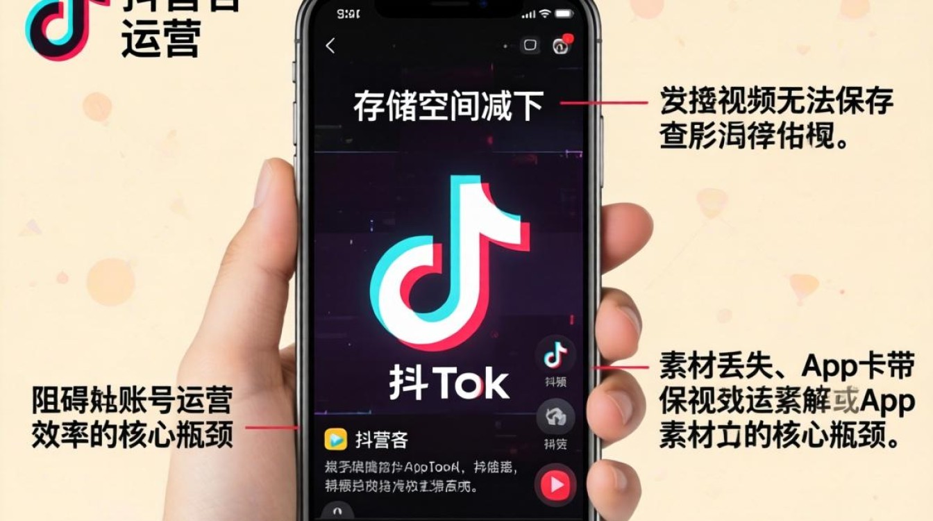 TikTok内存不够保存文件怎么办