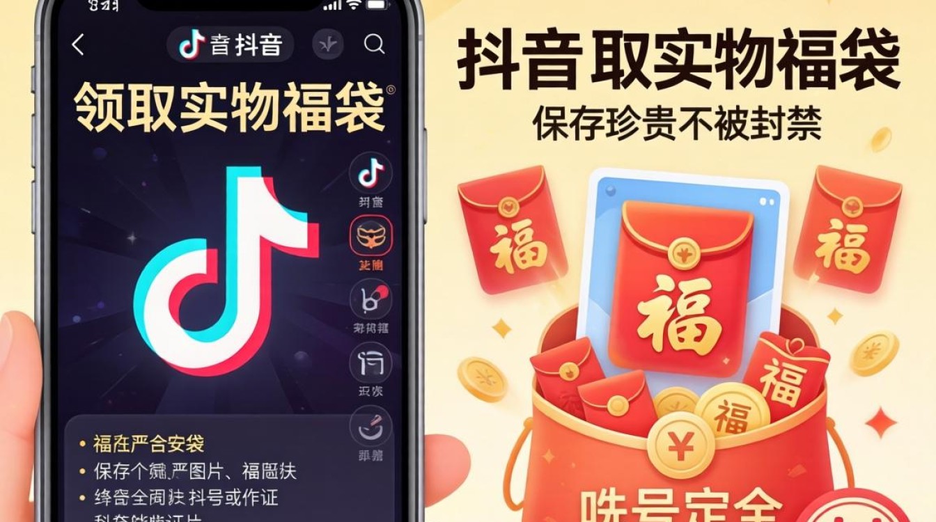 抖音怎么领实物福袋图片