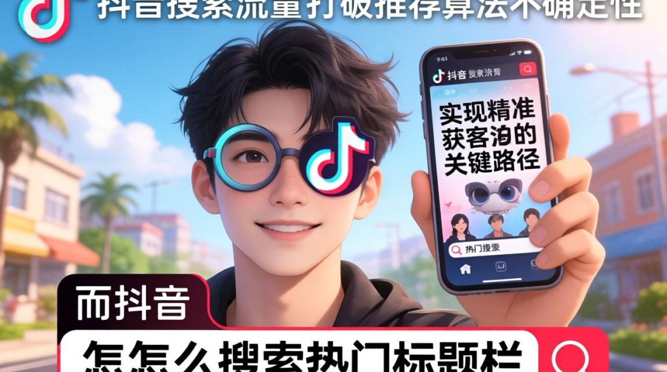 抖音怎么搜索热门标题栏