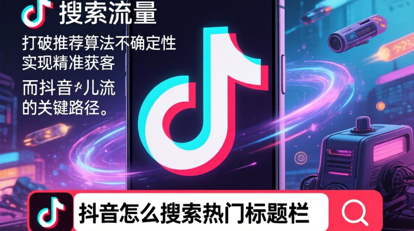 抖音怎么搜索热门标题栏