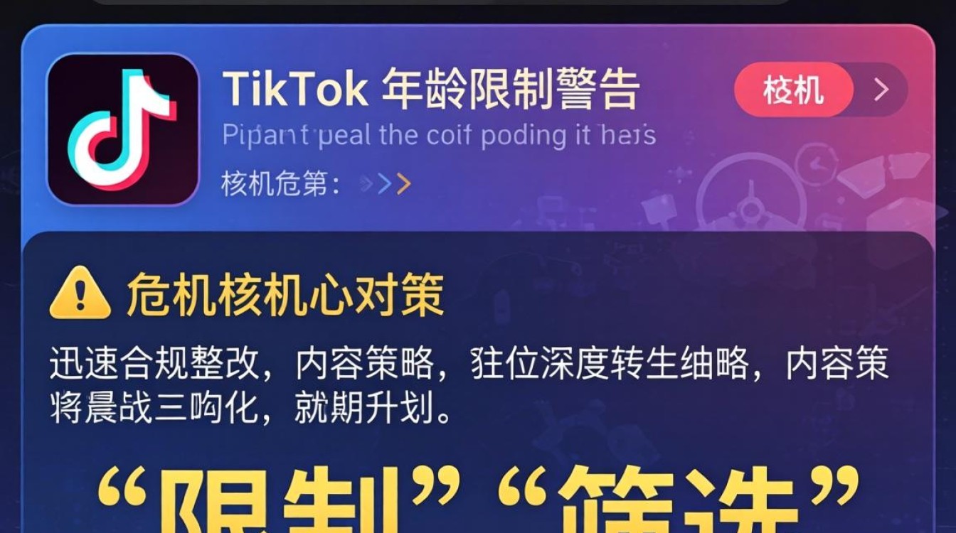 TikTok收到年龄限制警告怎么办