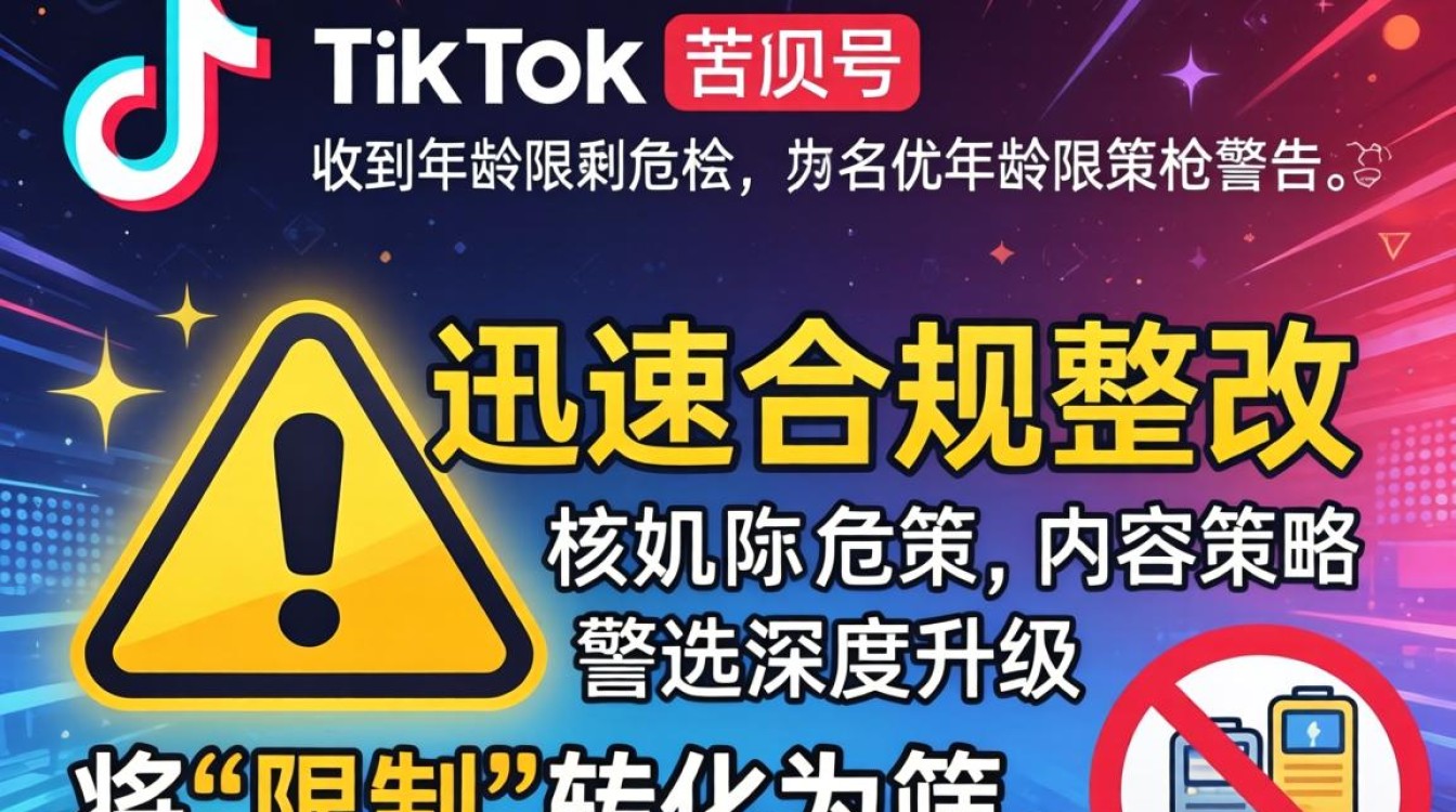TikTok收到年龄限制警告怎么办