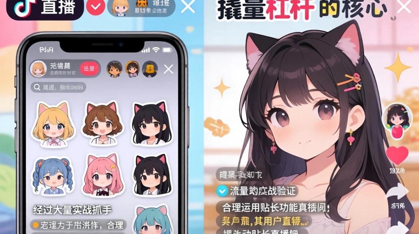 抖音直播怎么搞贴纸模式