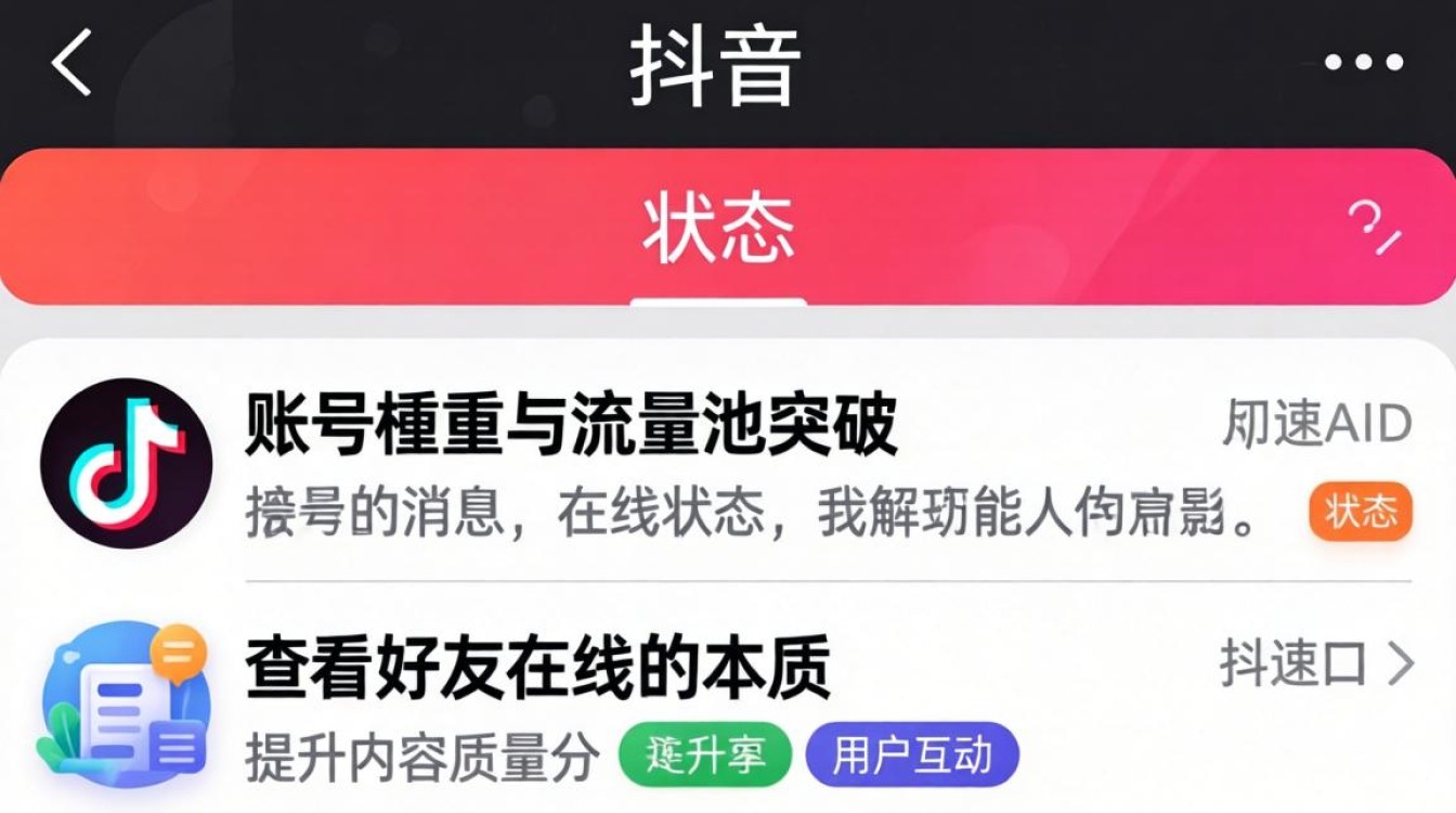 极速抖音怎么看好友在线