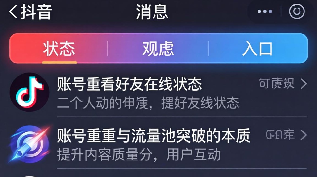 极速抖音怎么看好友在线