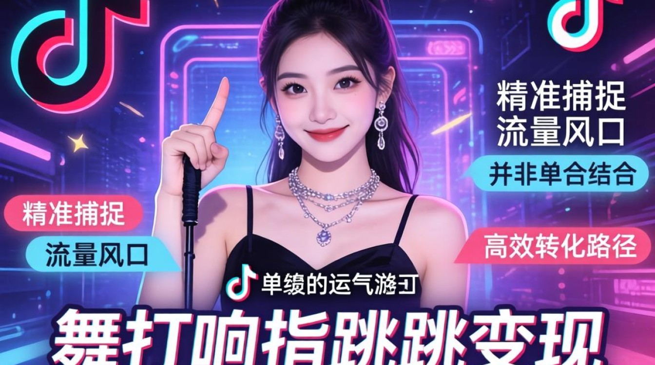 TikTok舞打响指跳如何变现