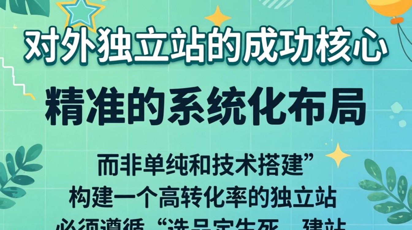新手小白如何从零搭建高流量独立站