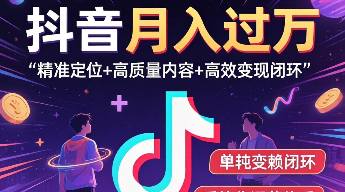 抖音新手如何快速变现月入过万