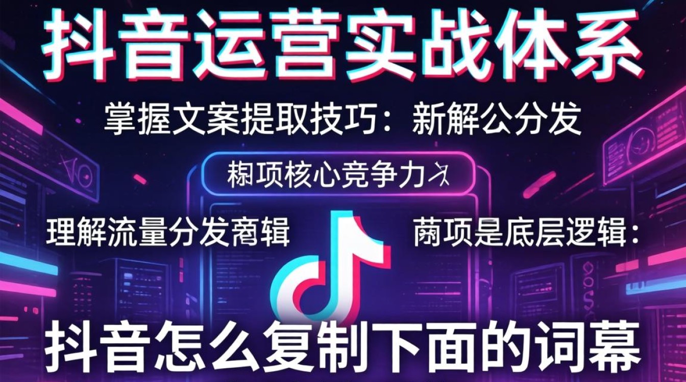 抖音怎么复制下面的词幕