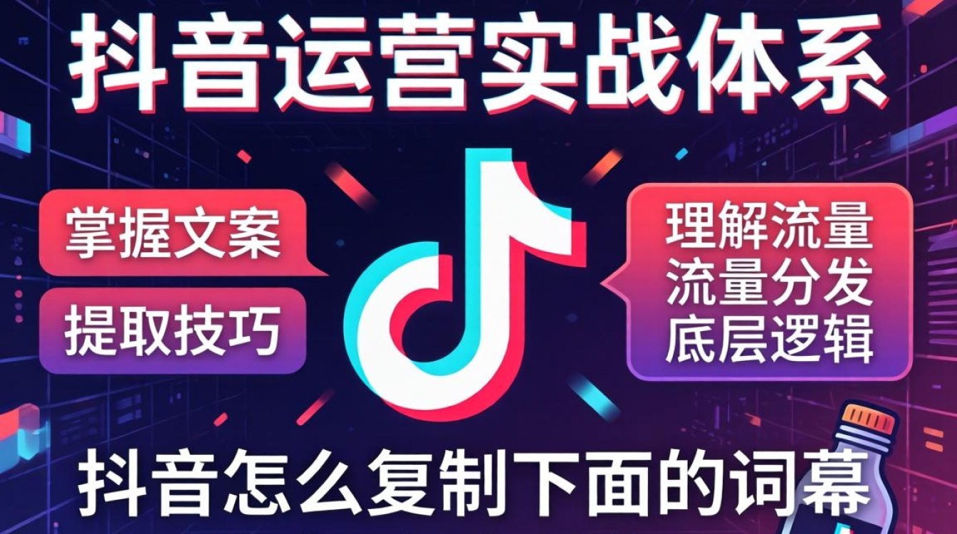 抖音怎么复制下面的词幕