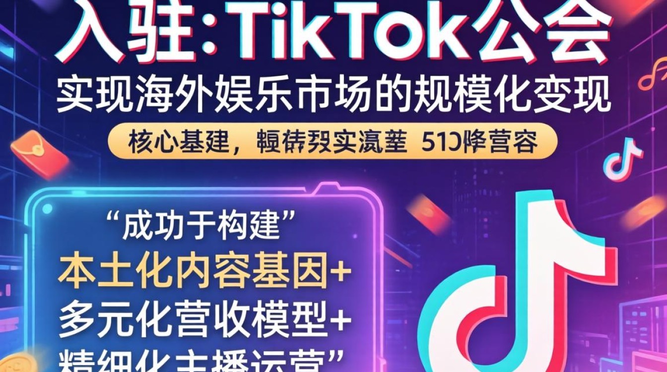TikTok公会入驻娱乐怎么赚钱