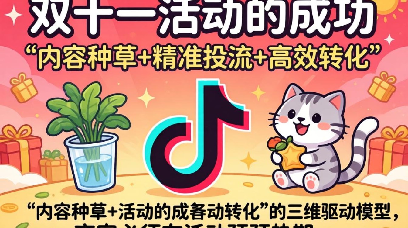 抖音怎么做好双十一活动