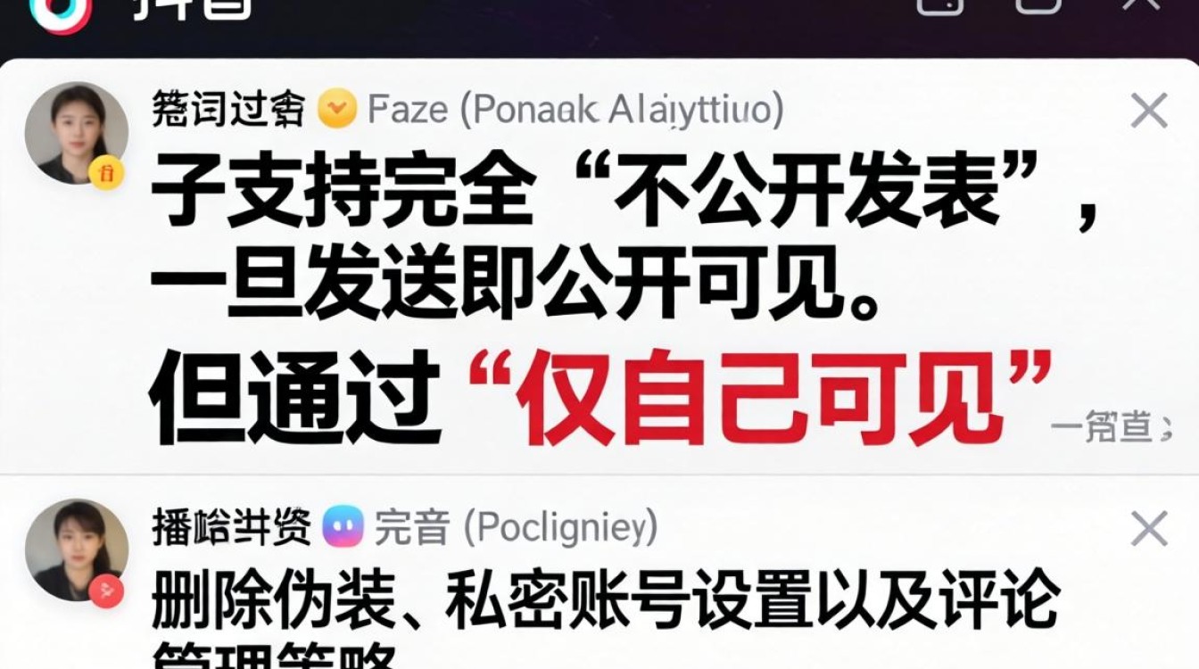抖音评论怎么不公开发表,抖音评论如何隐藏不让别人看到 抖音评论如何隐藏不让别人看到