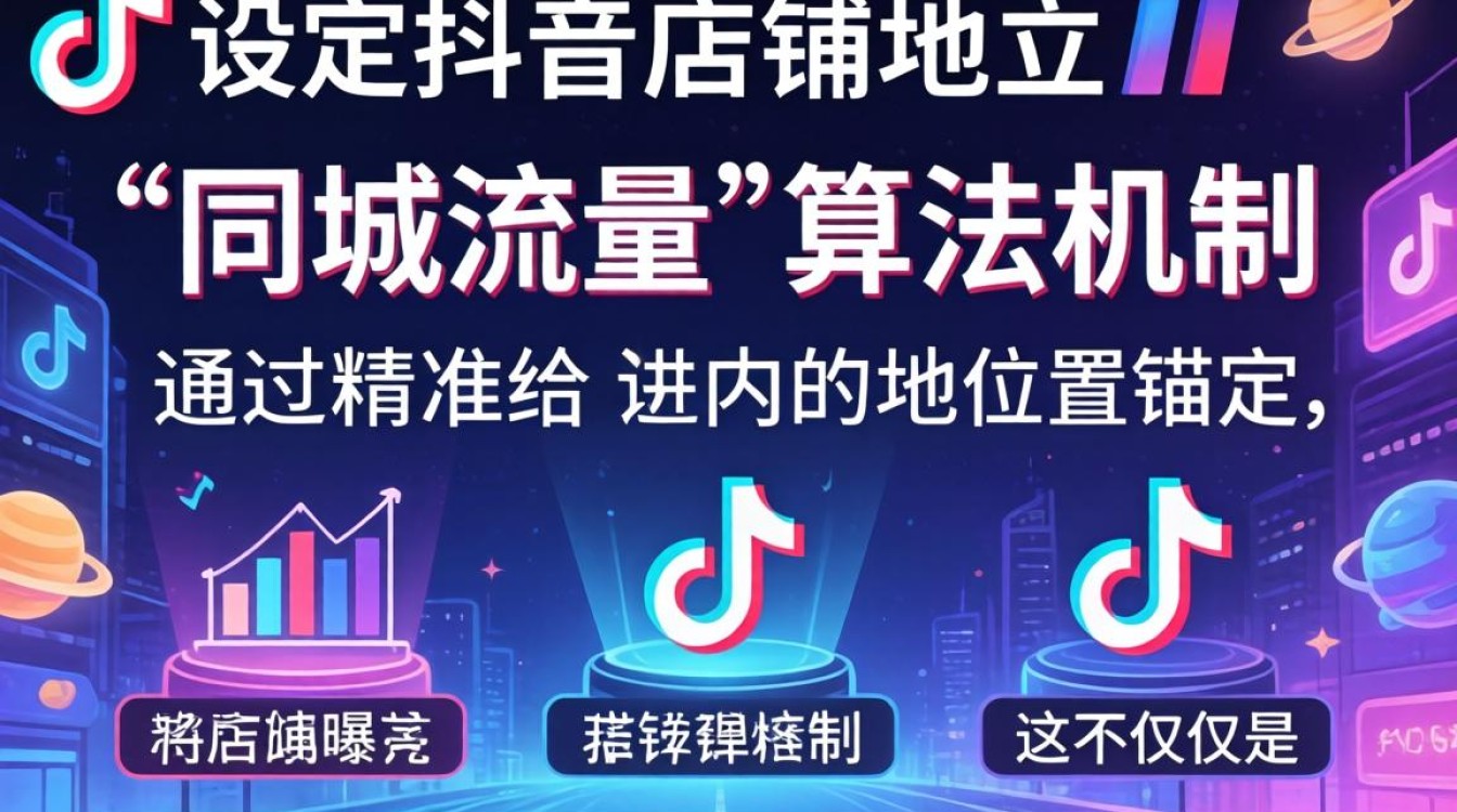 抖音店铺位置怎么设定的