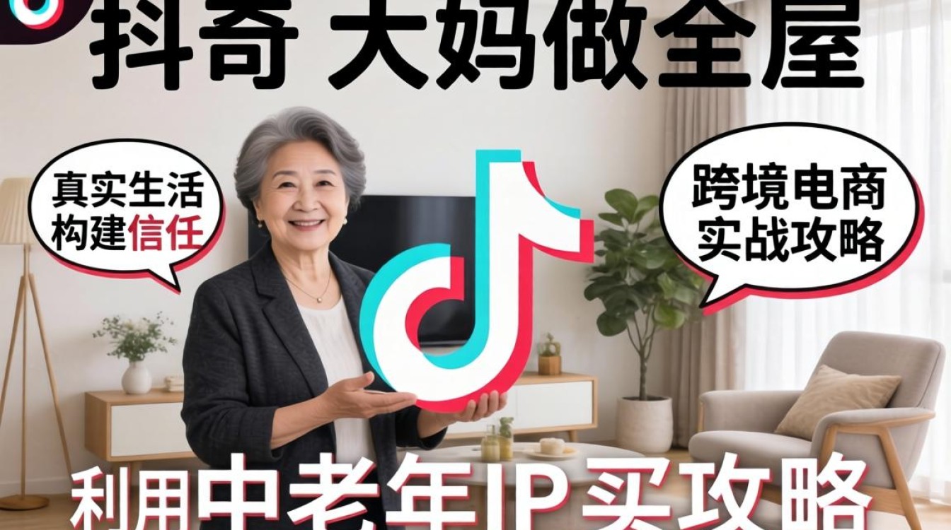 大妈如何做TikTok全屋跨境电商?新手实战运营攻略 大妈如何做TikTok全屋跨境电商