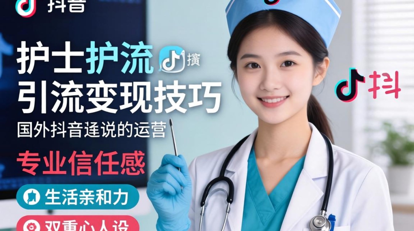 国外抖音tiktok护士怎么做