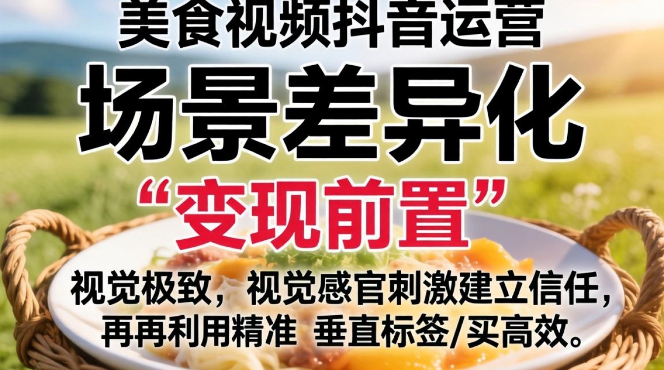 野外美食视频如何精准引流