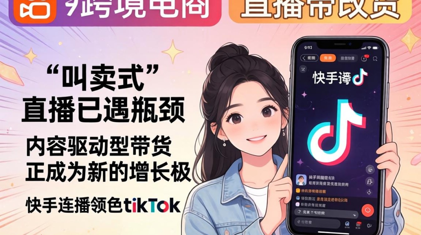 快手连麦TikTok怎么带货