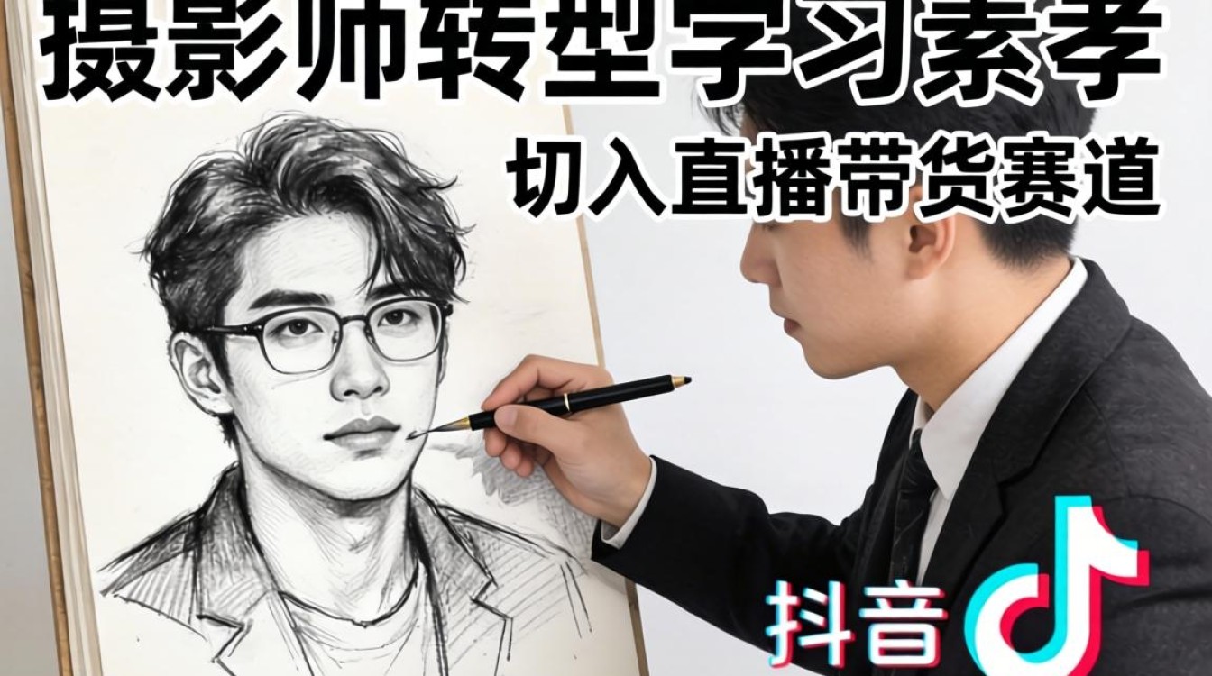 抖音摄影师怎么学素描?直播带货玩法与技巧有哪些 直播带货玩法与技巧有哪些