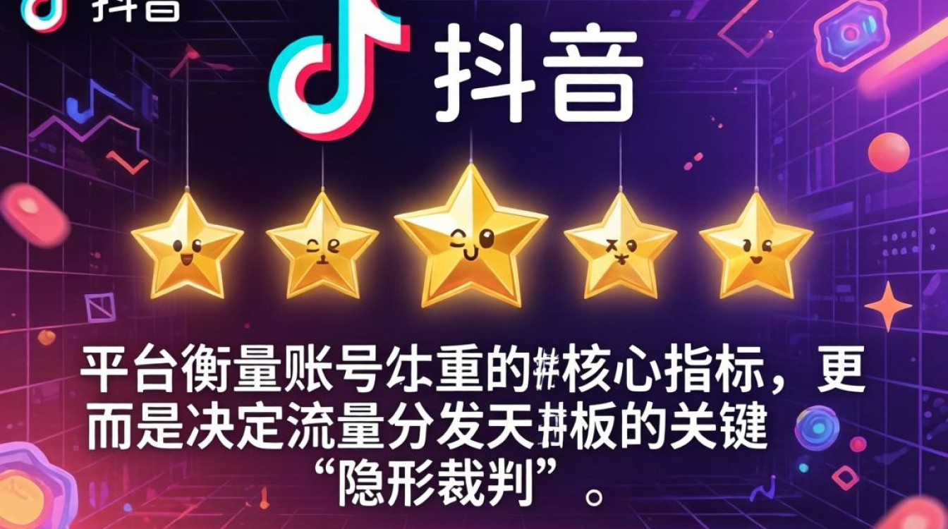 抖音账号评分低怎么提升权重