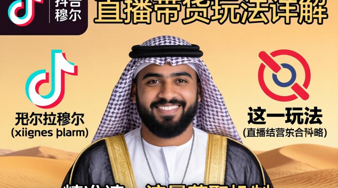 抖音玛尔贾穆尔tiktok直播带货玩法详解