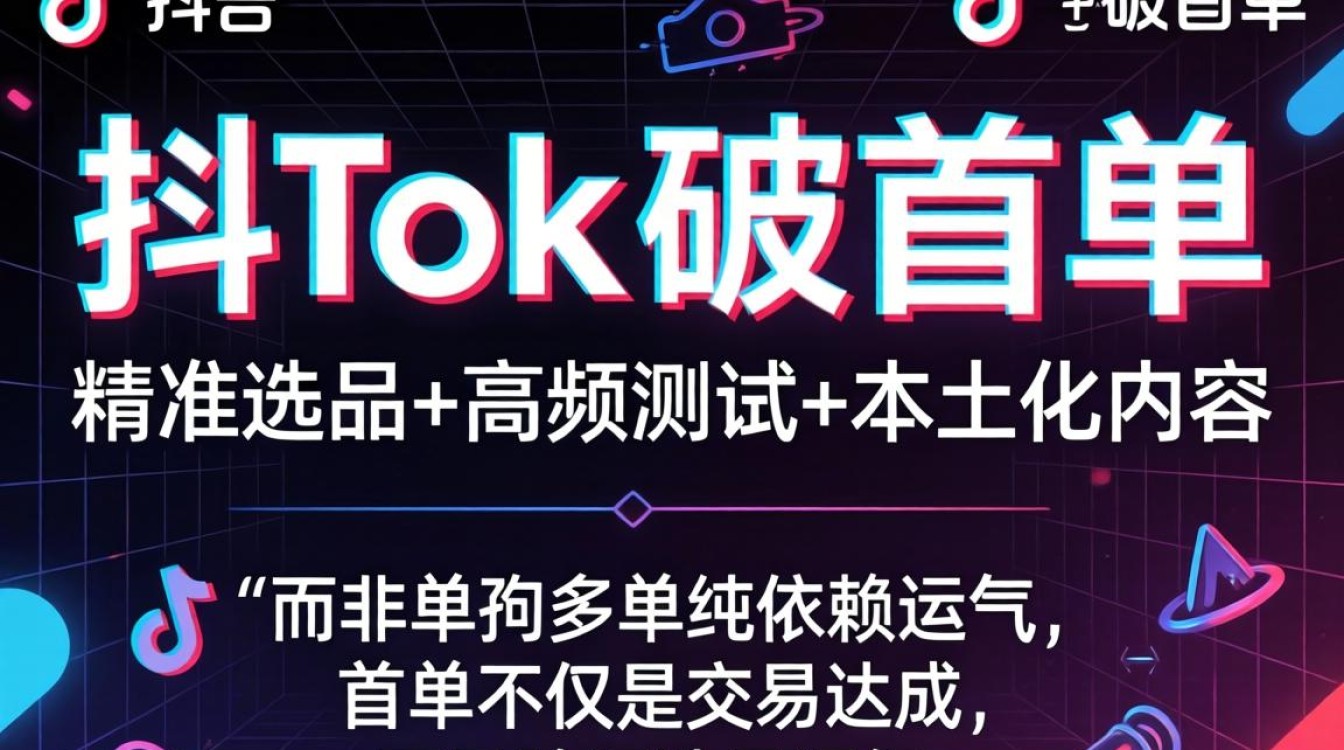 TikTok如何破首单