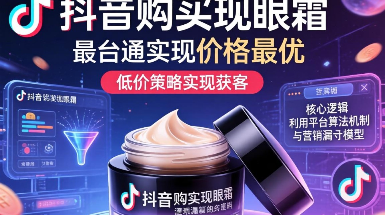 在抖音买眼霜怎么买便宜