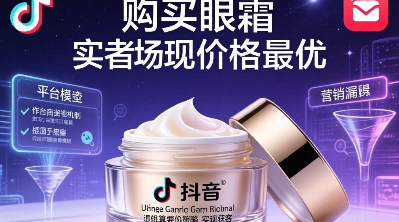 在抖音买眼霜怎么买便宜