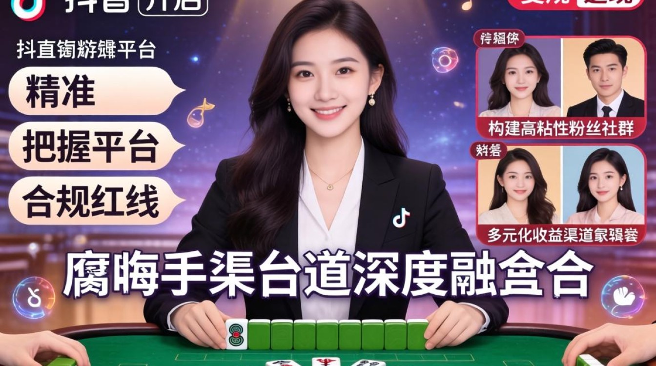 麻将手游直播抖音怎么开