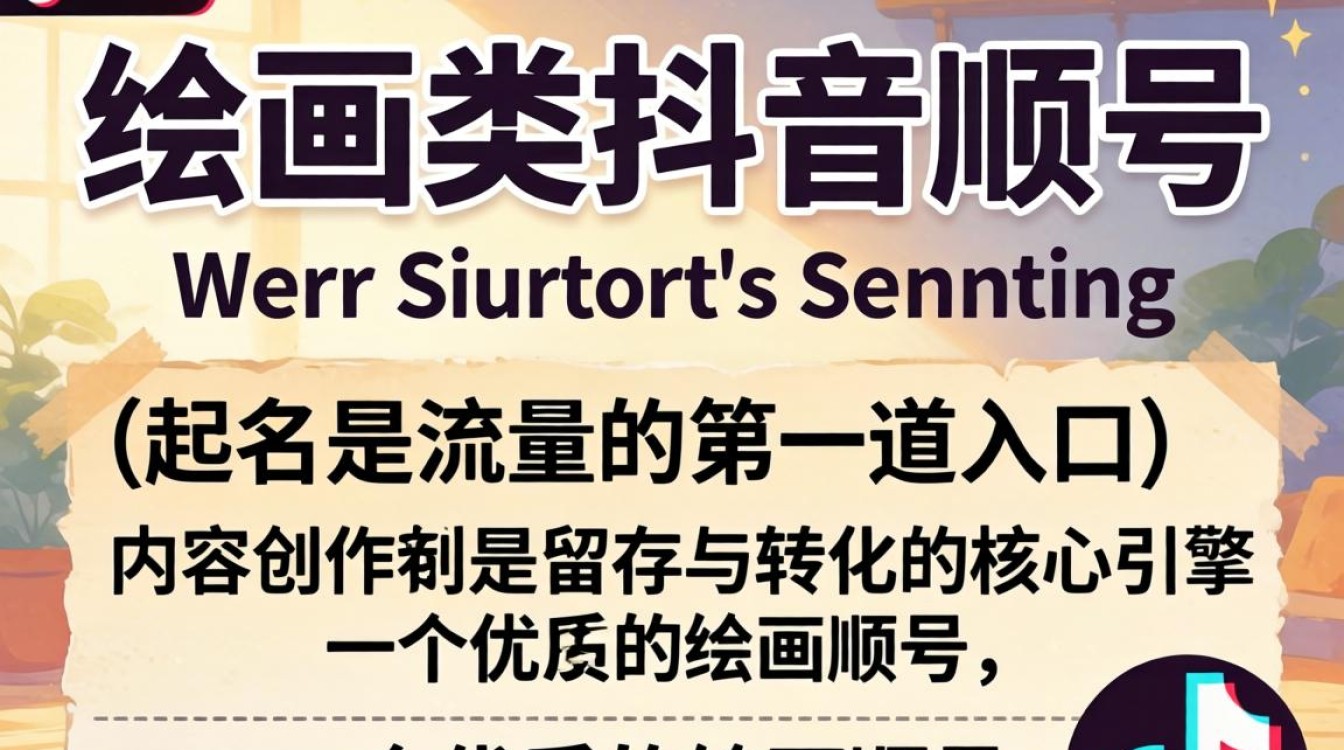 抖音绘画账号取名技巧大全