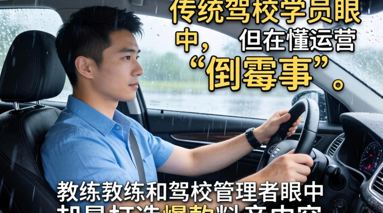 下雨练车抖音文案怎么写