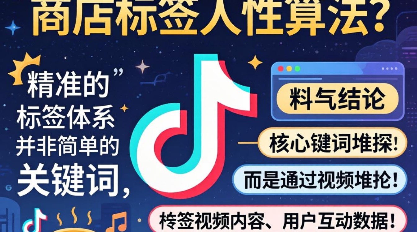 抖音小店如何快速打标签引流