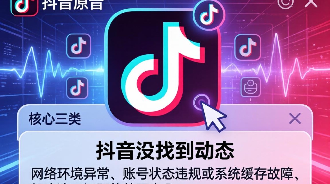 抖音没找到动态怎么办,如何恢复隐藏的动态 抖音没找到动态怎么办