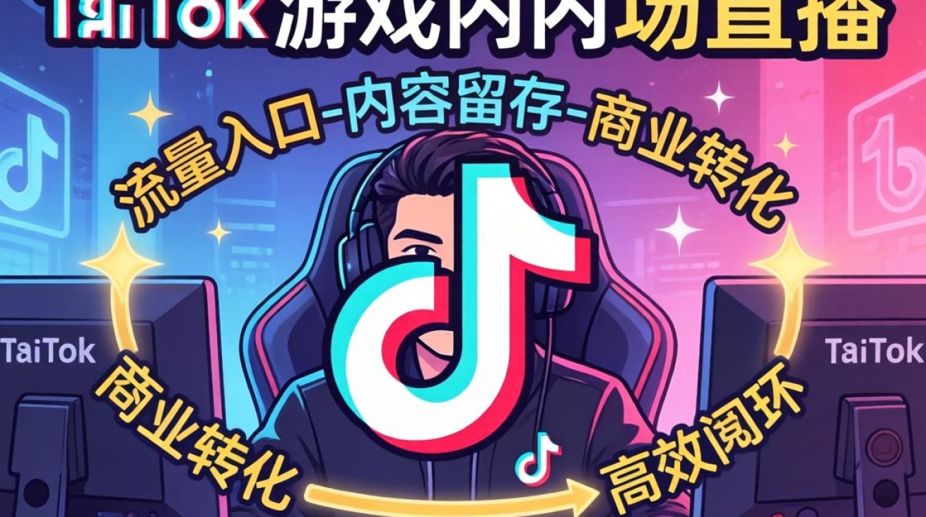 TikTok做游戏主播怎么变现