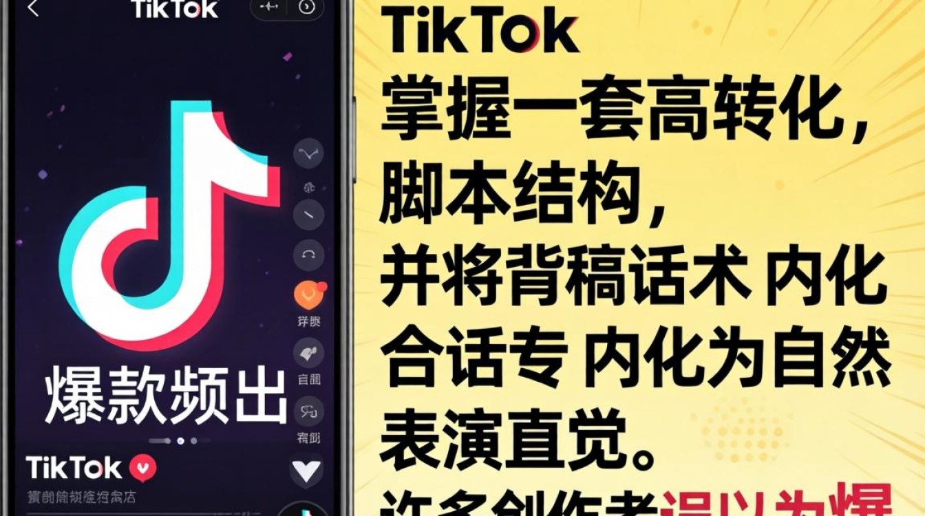 TikTok背稿话术有哪些技巧