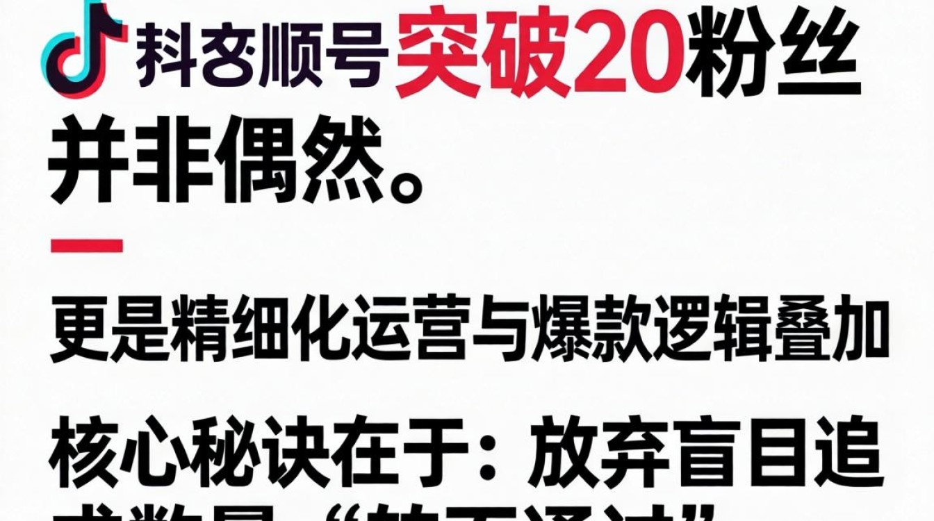 TikTok 2万粉如何内容创作