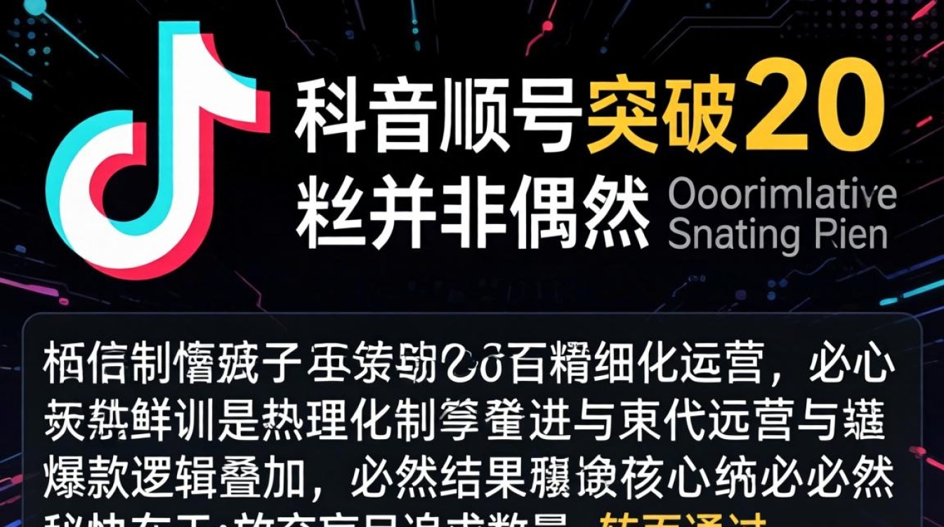 TikTok 2万粉如何内容创作