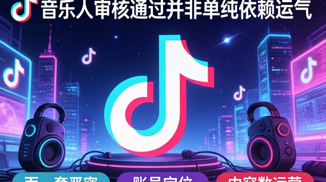 TikTok审核音乐人怎么过